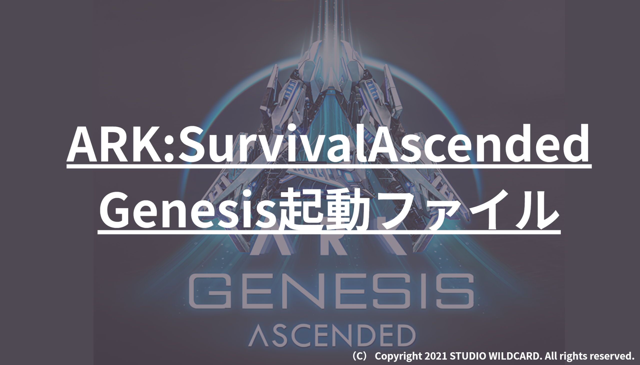 Genesis起動ファイル
